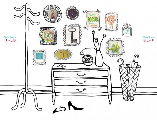 rdeco artwall entryway