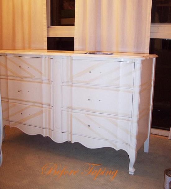 rdeco_Before union jack dresser Taping