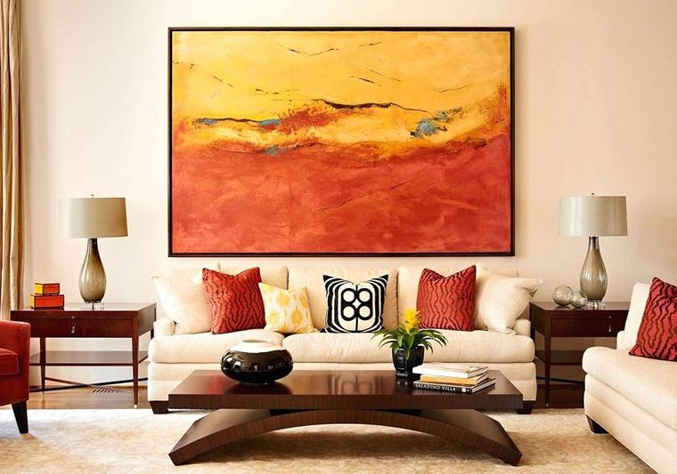 διακόσμηση σε γήινους τόνους