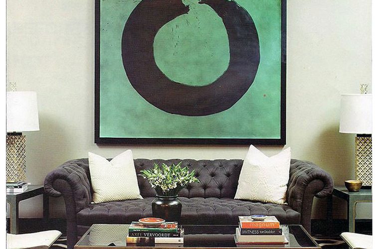 Αφηρημένη τέχνη στο σπίτι