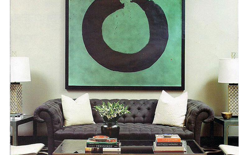 Αφηρημένη τέχνη στο σπίτι