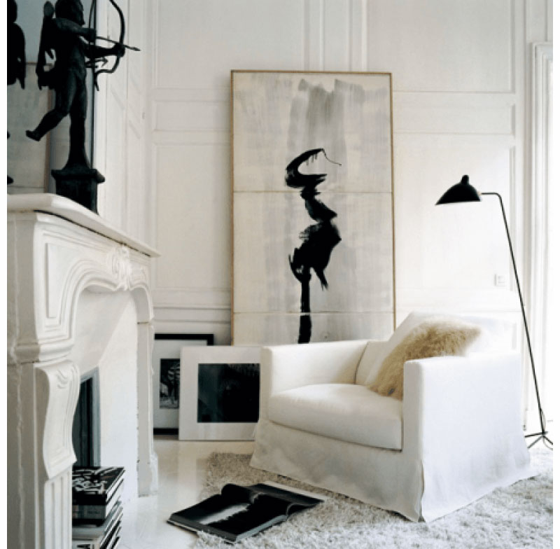 Αφηρημένη τέχνη στο σπίτι