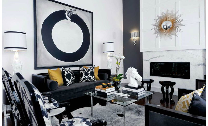 Αφηρημένη τέχνη στο σπίτι