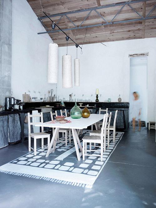 rdeco_kitchen painted carpet