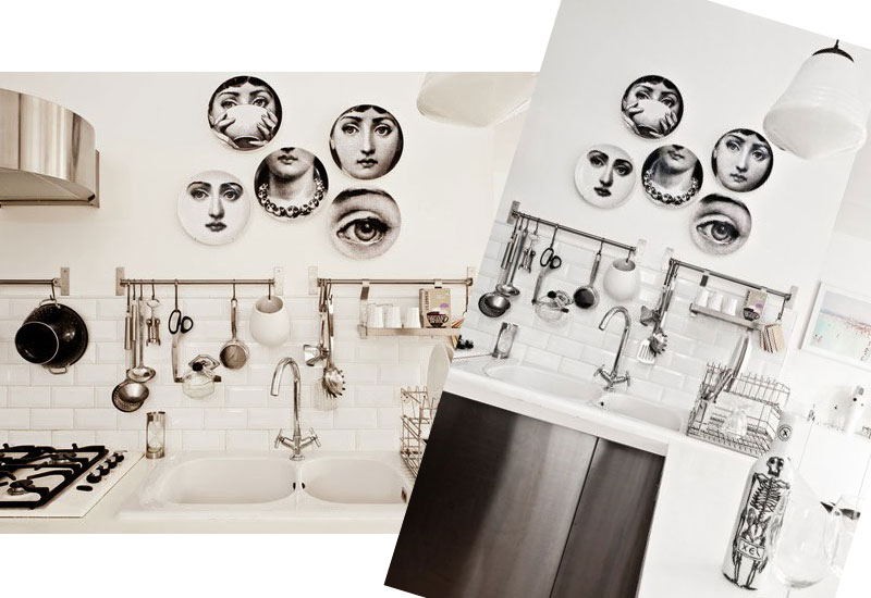 Διακόσμηση σε λευκό και γκρι