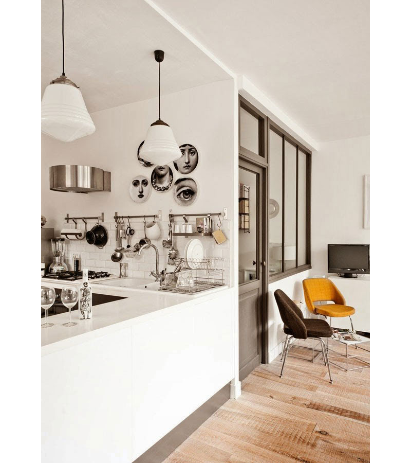 Διακόσμηση σε λευκό και γκρι