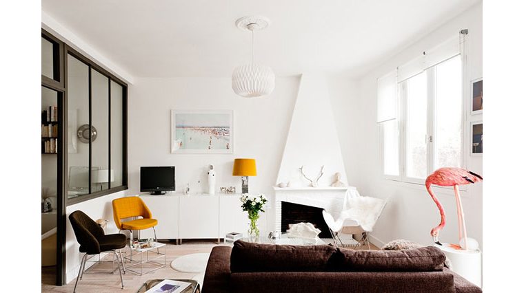 Διακόσμηση σε λευκό και γκρι