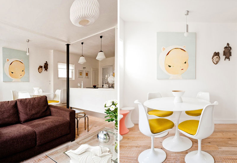 Διακόσμηση σε λευκό και γκρι