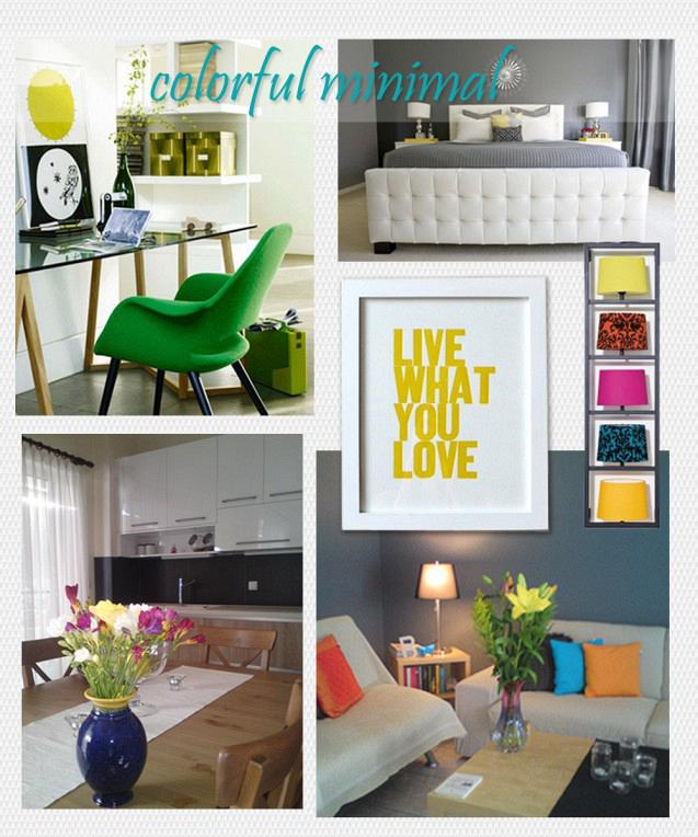 colorful minimal