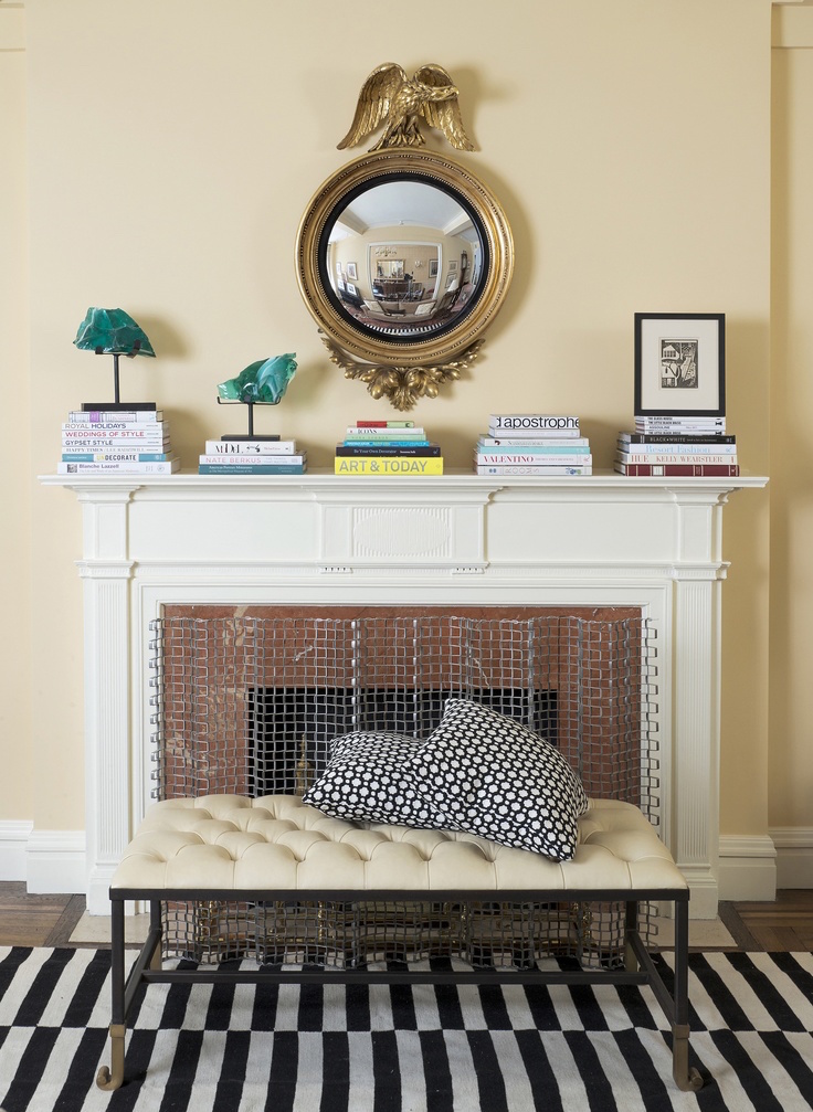 Διακόσμηση στο τζάκι