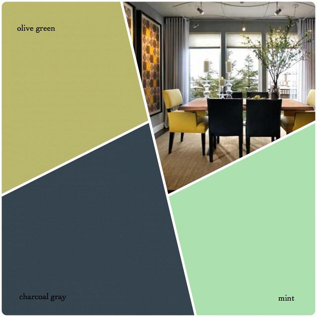 rdeco_olive green-mint-charcoal gray-χρωματική παλέτα
