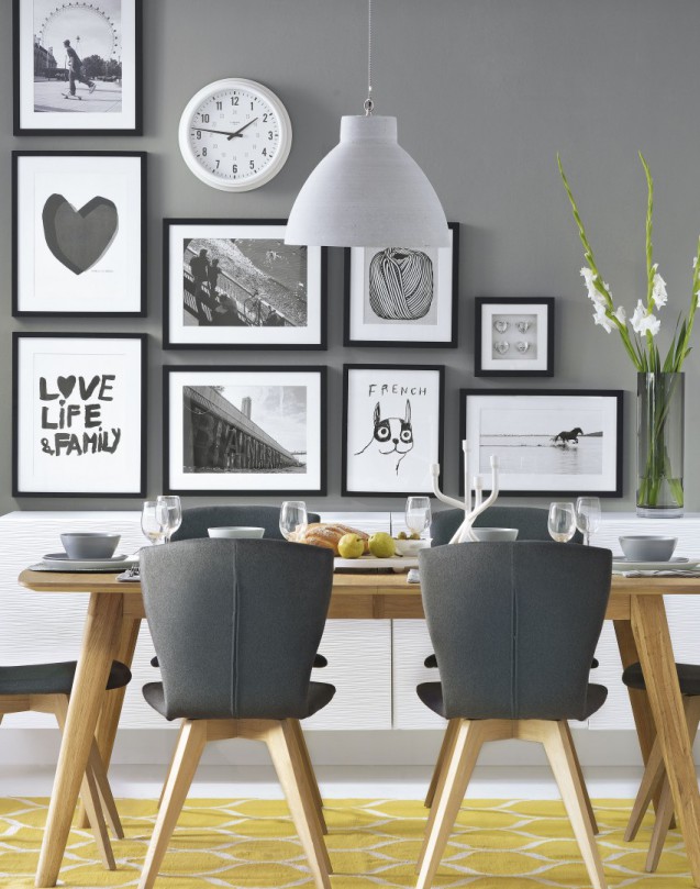 rdeco_Grey-modern-dining-room-with-black-and-white-pictures
