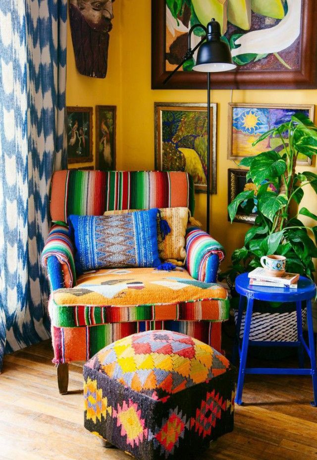 rdeco_yellow walls boho