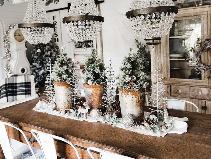 Χριστούγεννα σε στυλ Rustic για να νιώσεις πως είσαι στην εξοχή.