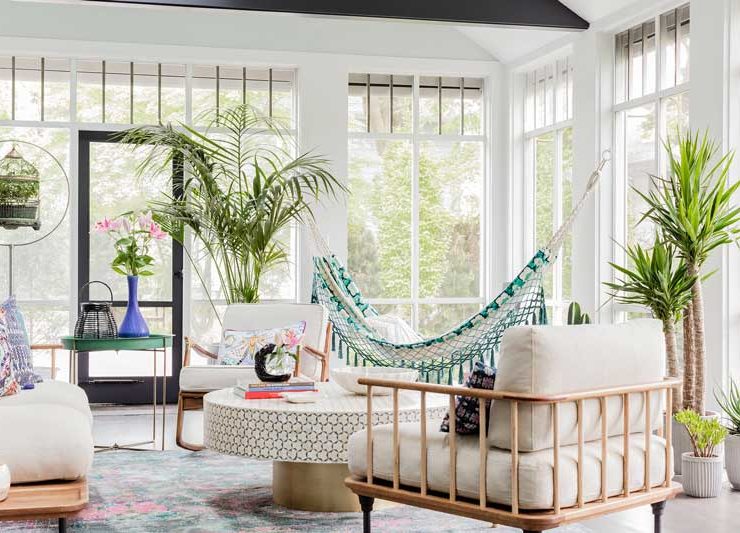 Δωμάτιο αίθριο σε στυλ exotic