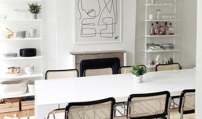 H super stylish καρέκλα του 20ου αιώνα