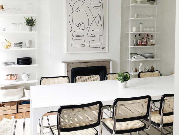 H super stylish καρέκλα του 20ου αιώνα