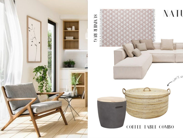 Mελέτη επίπλωσης για scandinavian στυλ